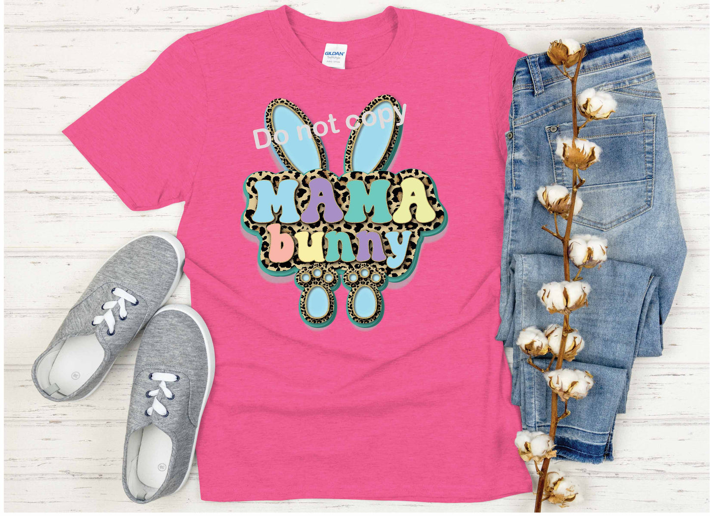 Easter Mama Bunny DTF Transfer