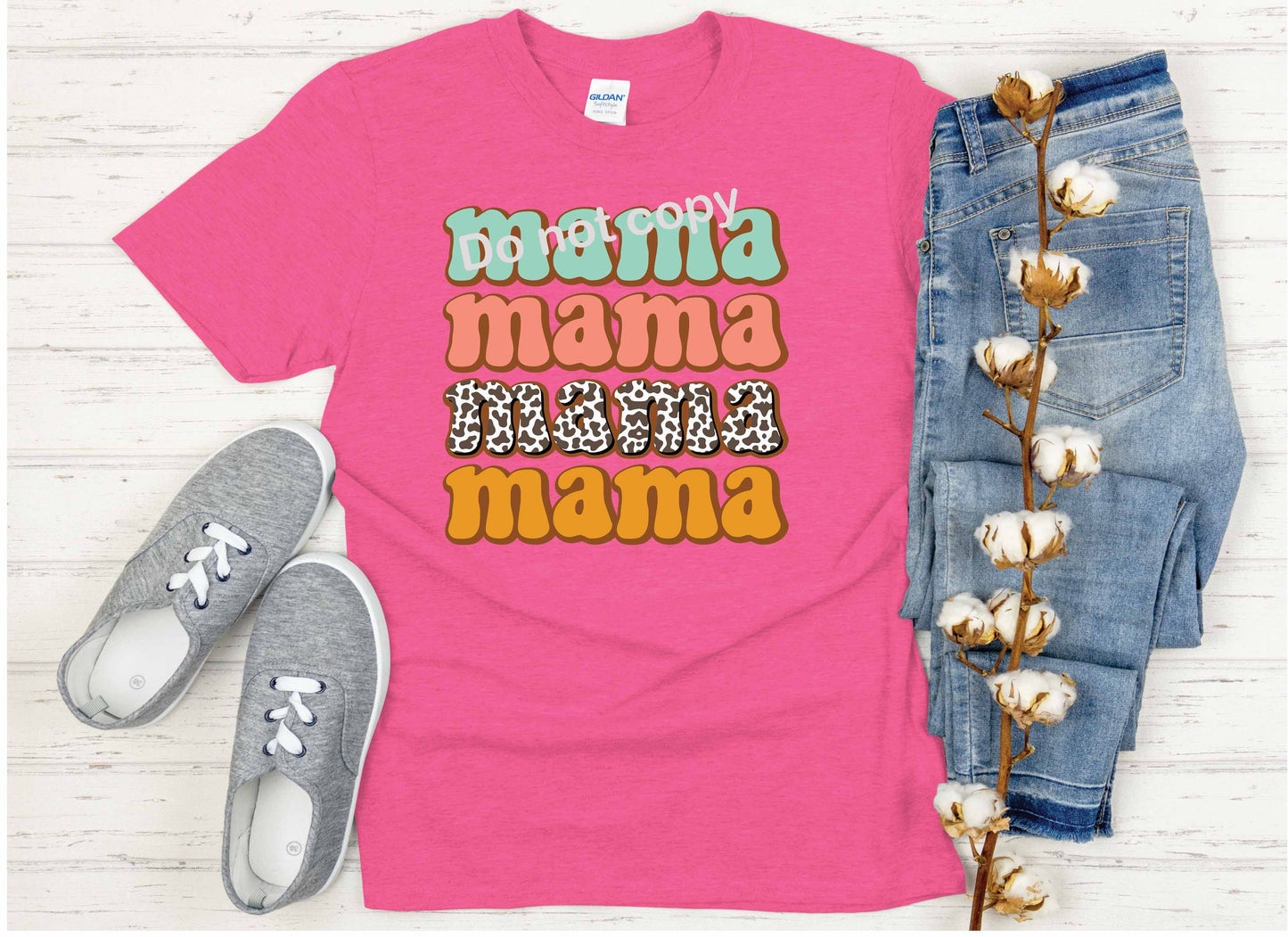 Easter Mama Stacked DTF Transfer