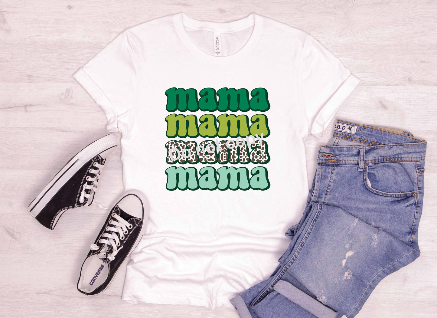 St Patricks Mama Stacked DTF TRANSFER