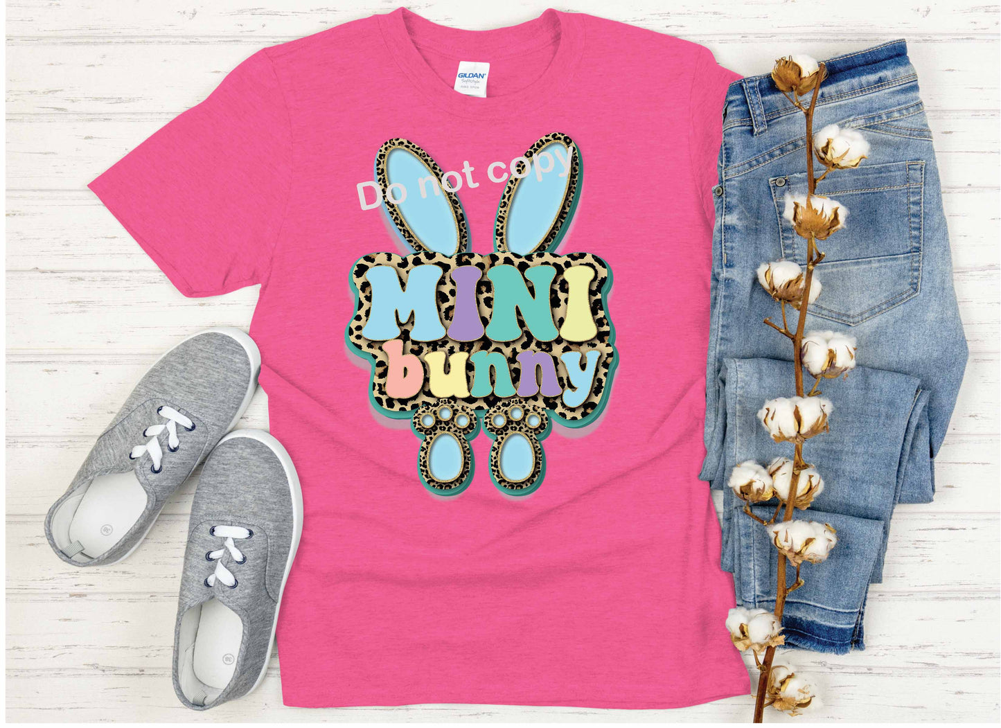 Easter Mini Bunny DTF Transfer