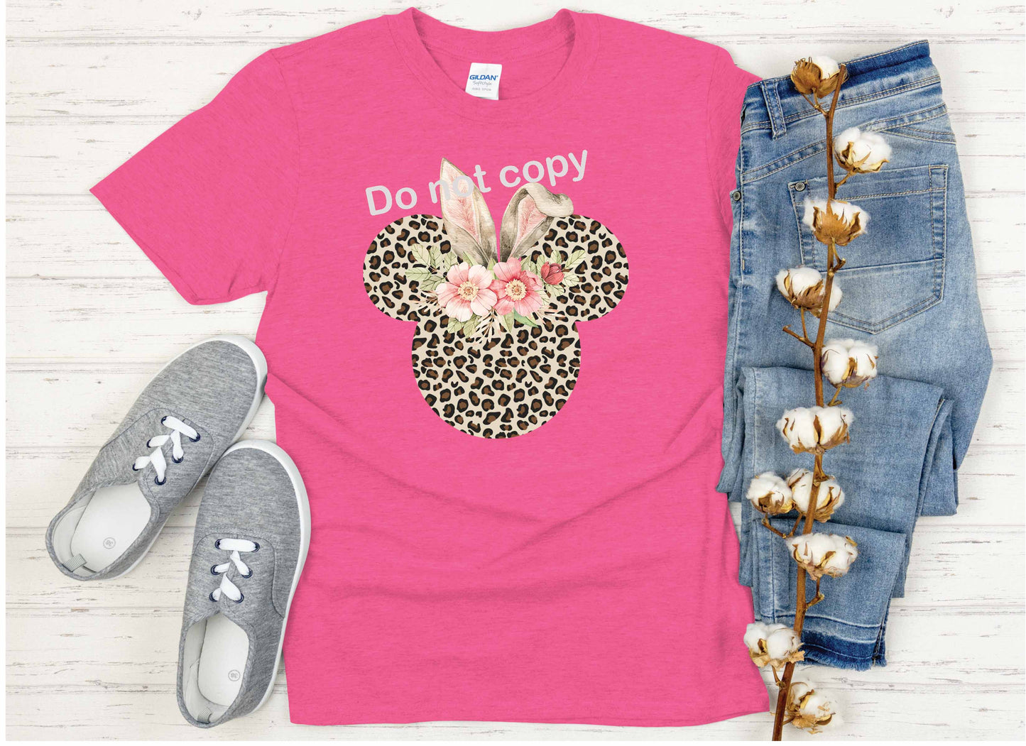 Easter Minnie Head DTF Transfer