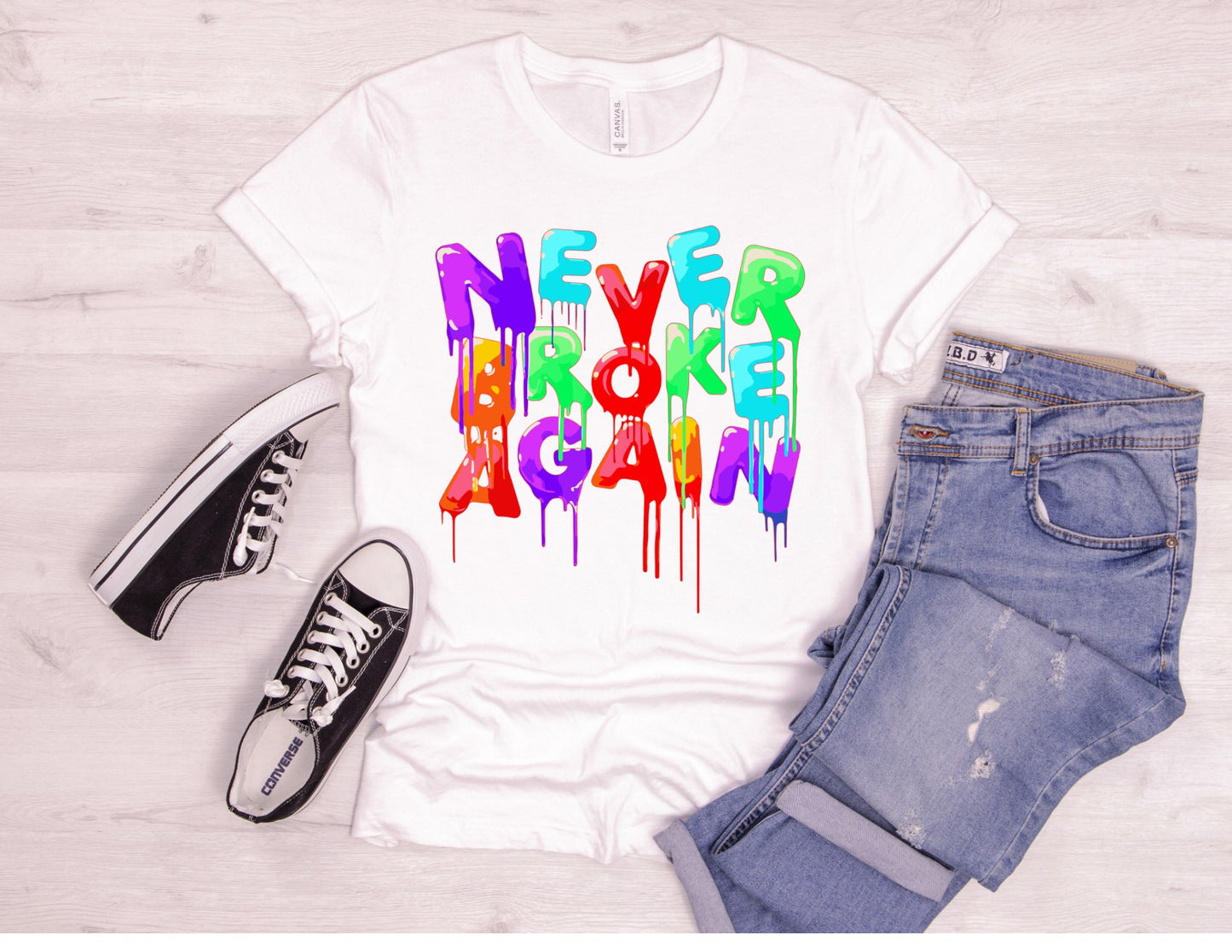 Never Broke Again DTF Transfer