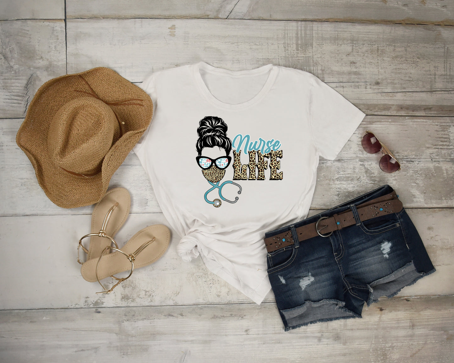 Nurse Life with Steth DTF Transfer