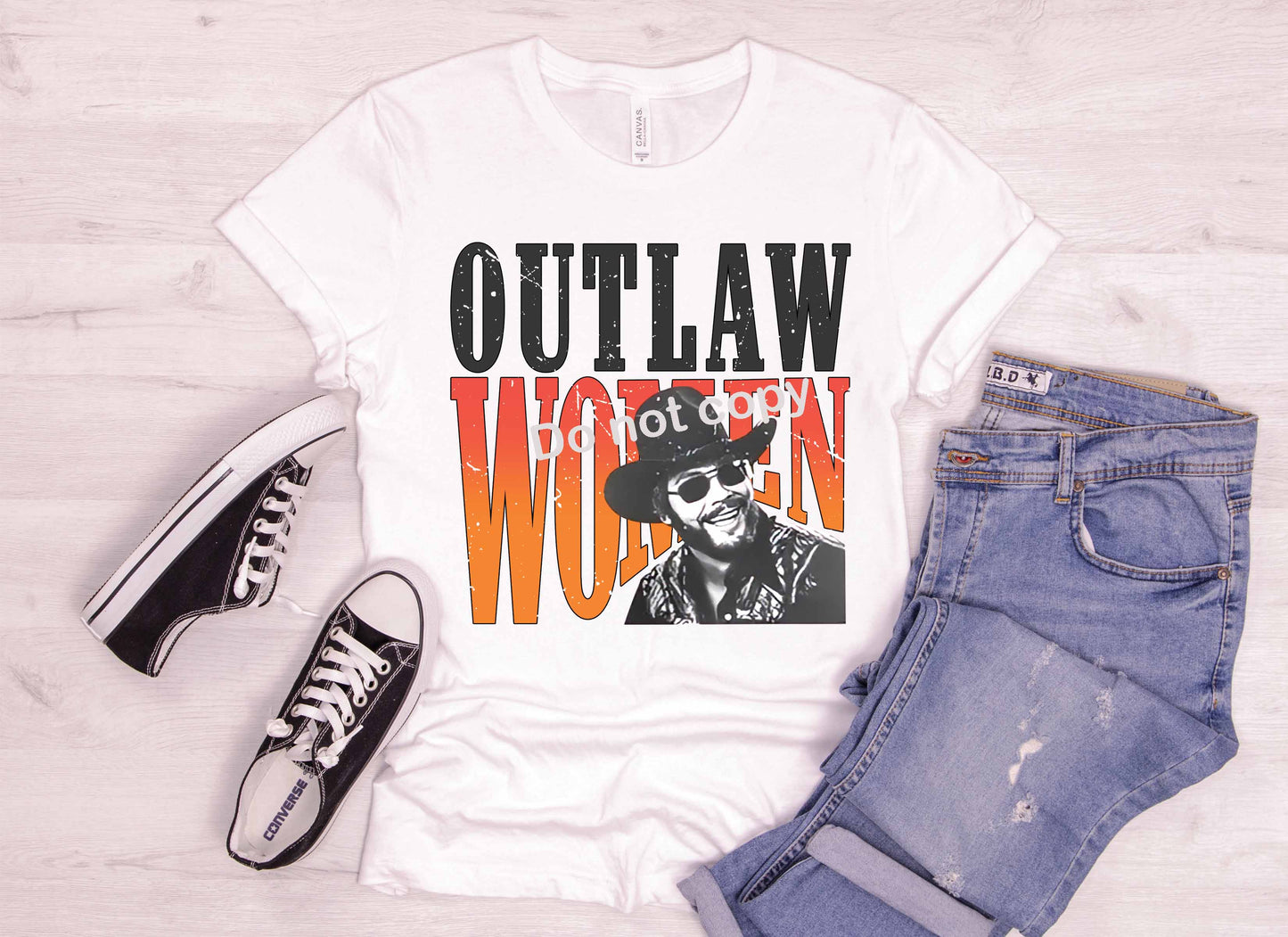 Outlaw Women DTF Transfer