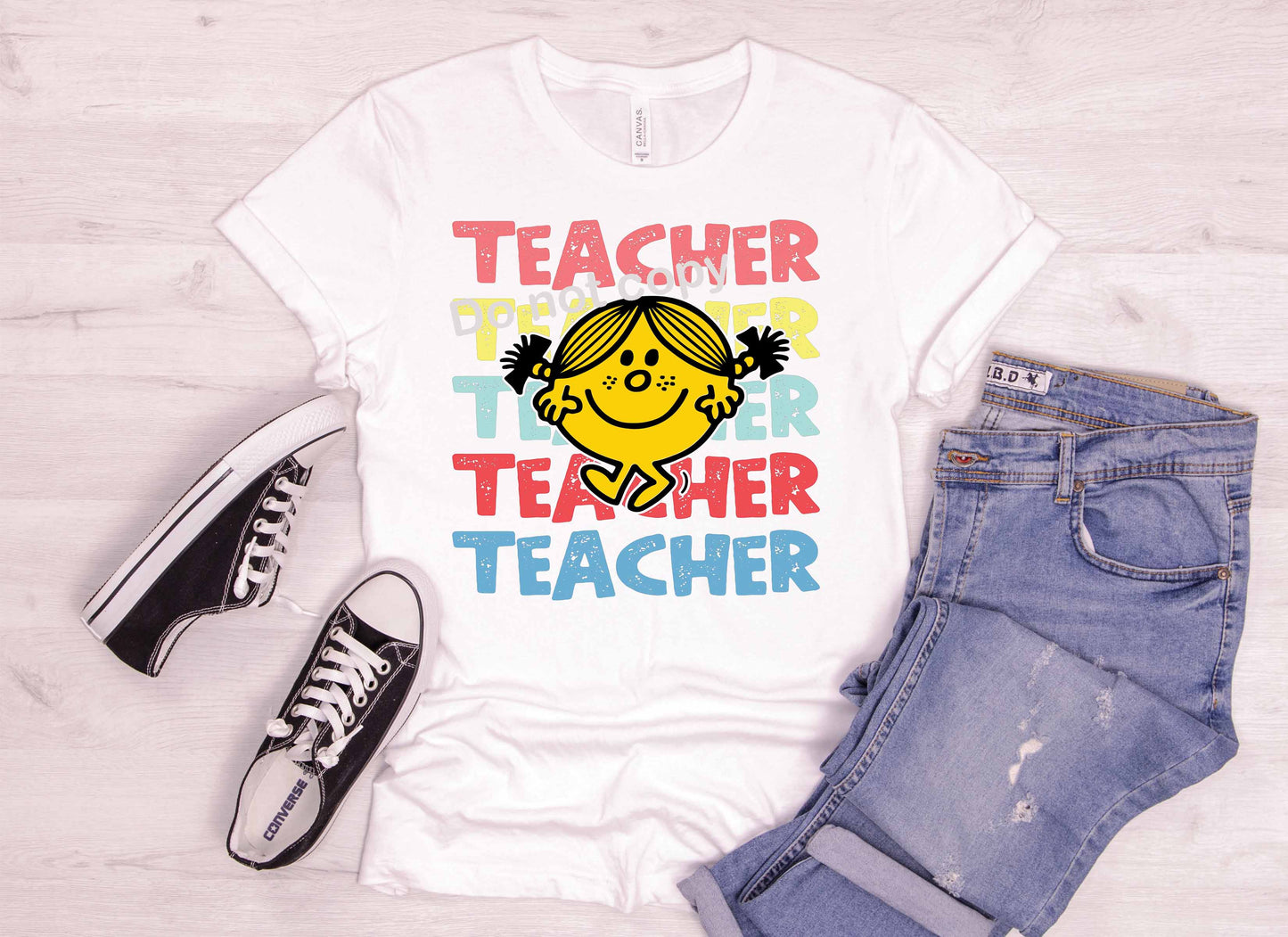 Little miss Teacher DTF Transfer
