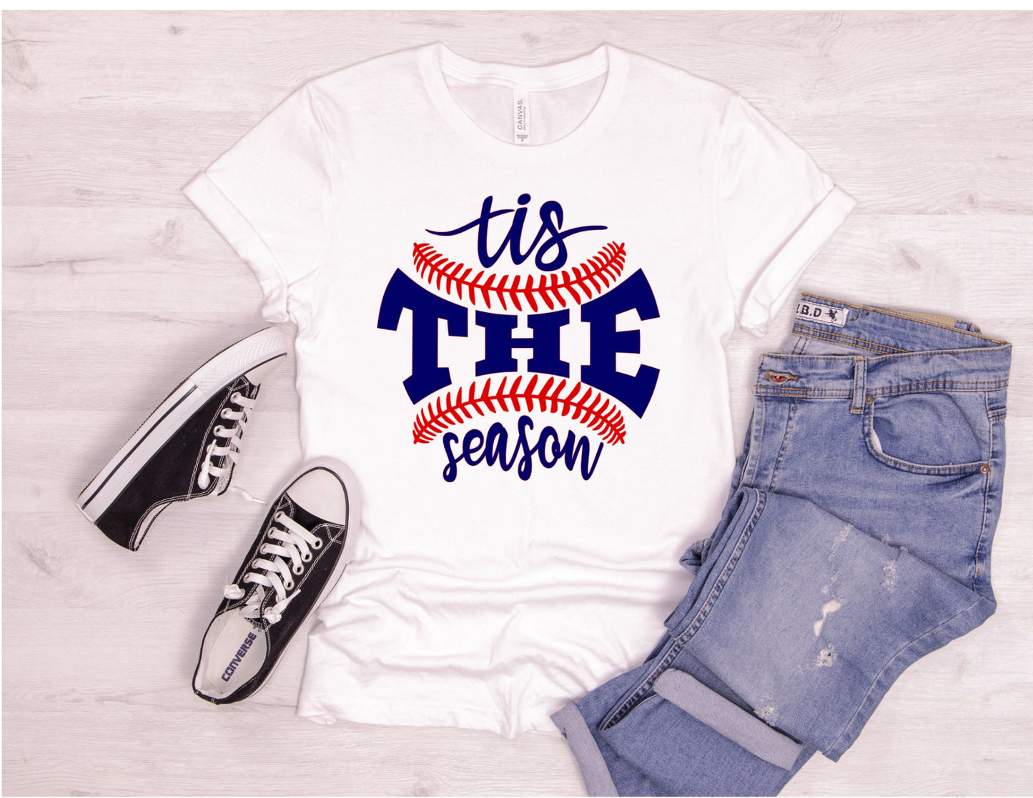 Tis the Season Baseball DTF Transfer