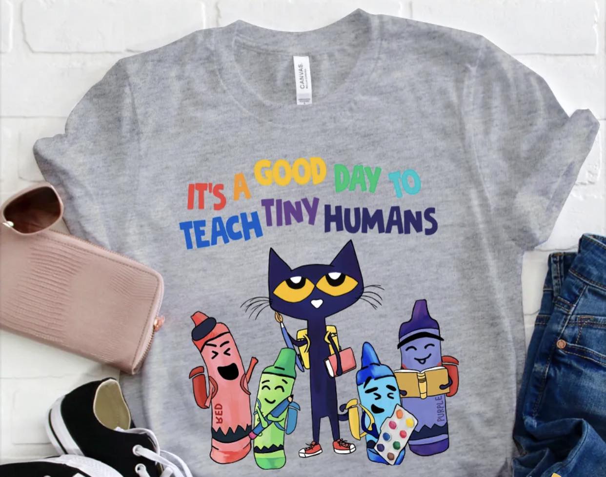 Its a good day to teach tiny humans DTF Transfer