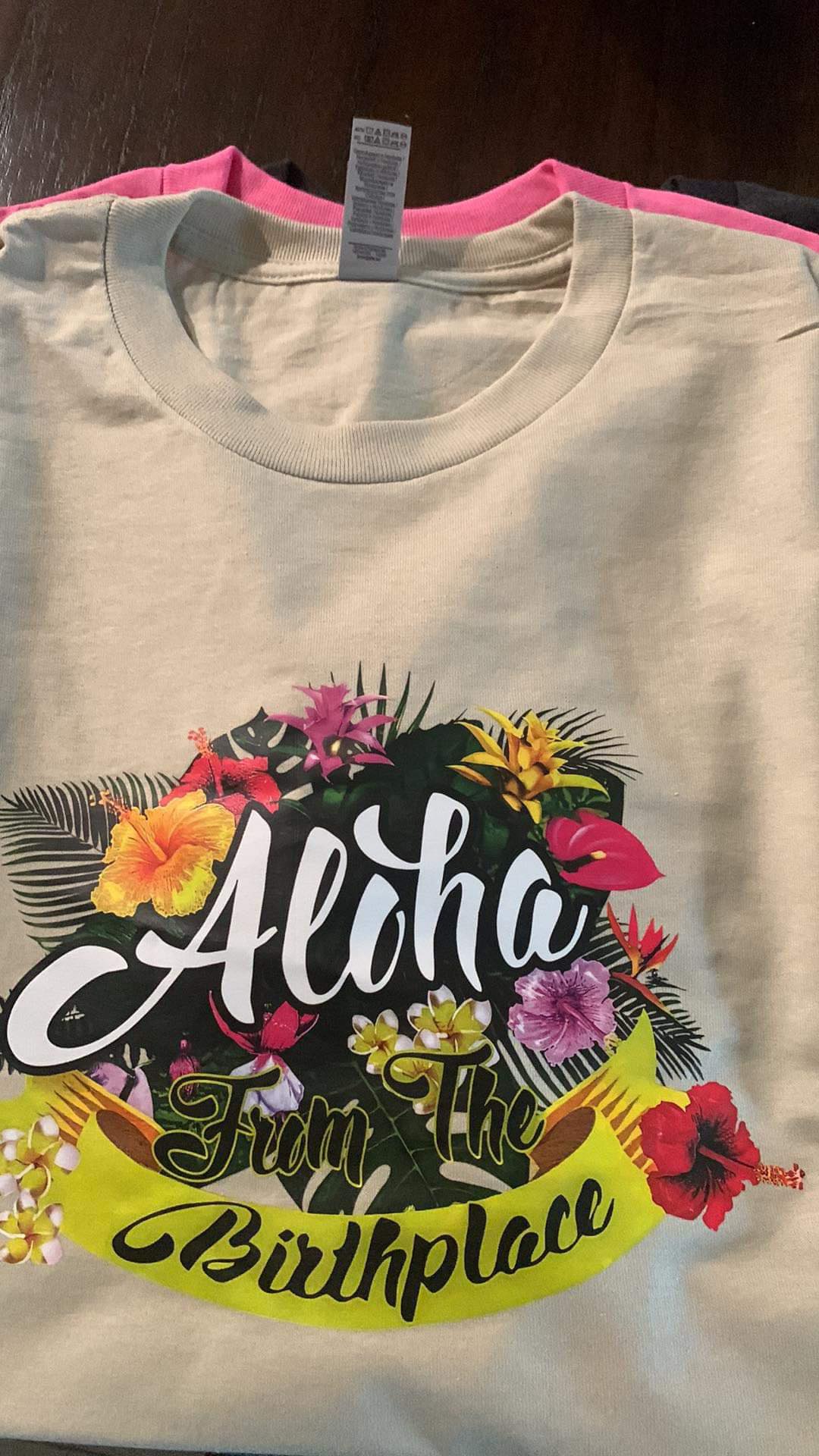 Completed GILDAN Brand Regular Tshirt Aloha