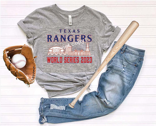 Rangers world series DTF Transfer