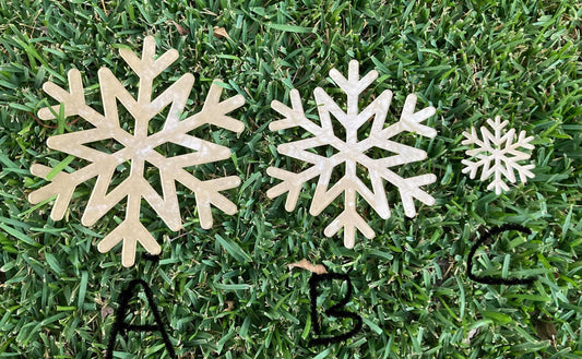 1/8" Acrylic Stencil Snowflake