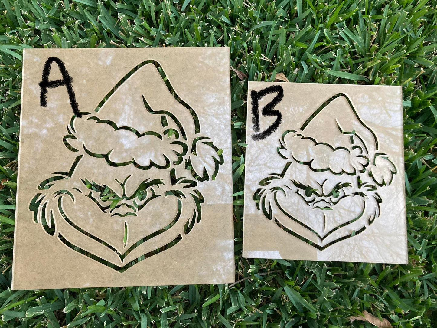 1/8" Acrylic Stencil Green Guy