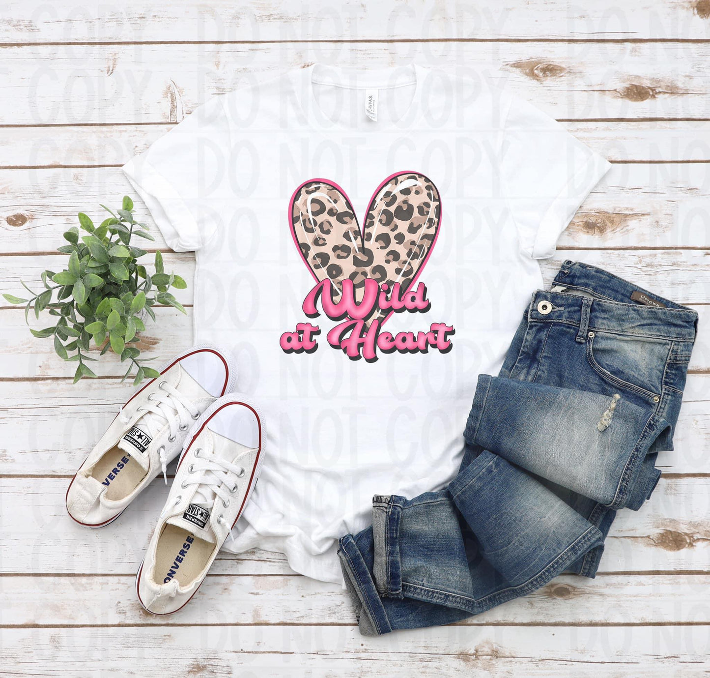 Wild at heart DTF Transfer