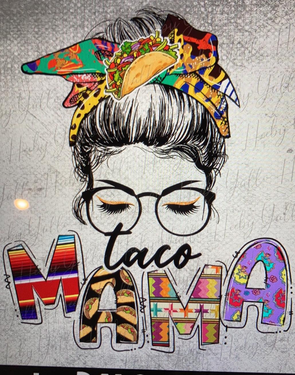 Cinco de Mayo Taco Mama DTF Transfer