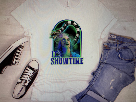 Halloween Its Showtime DTF Transfer