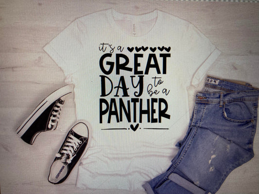 Mascot Its a great day to be a Panther DTF Transfer
