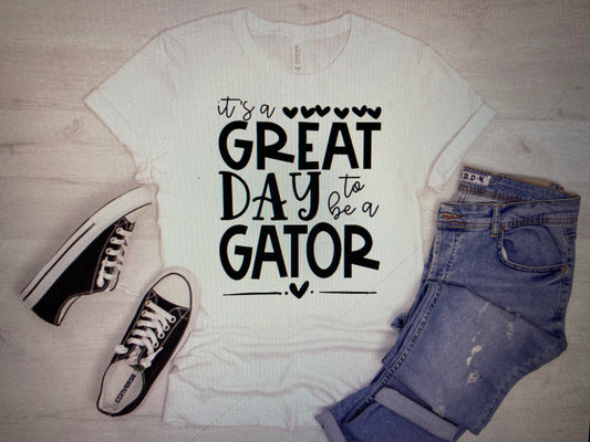 Mascot Its a great day to be a Gator DTF Transfer