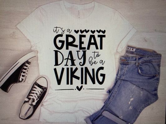 Mascot Its a great day to be a Viking DTF Transfer