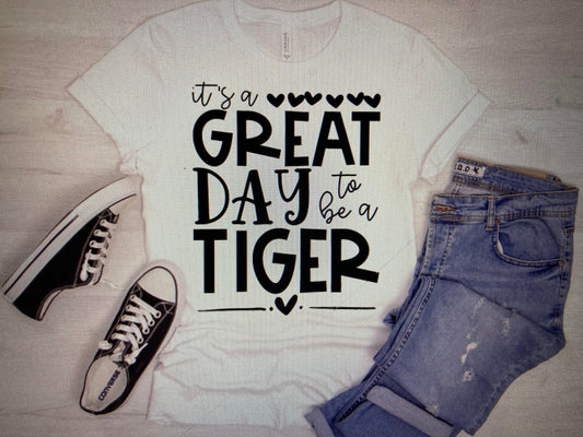 Mascot Its a great day to be a Tiger DTF Transfer