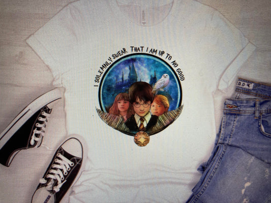 Harry I solemnly swear that I am up to no good  DTF Transfer