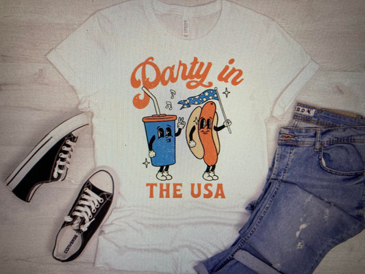 4th of July Party in the USA DTF Transfer
