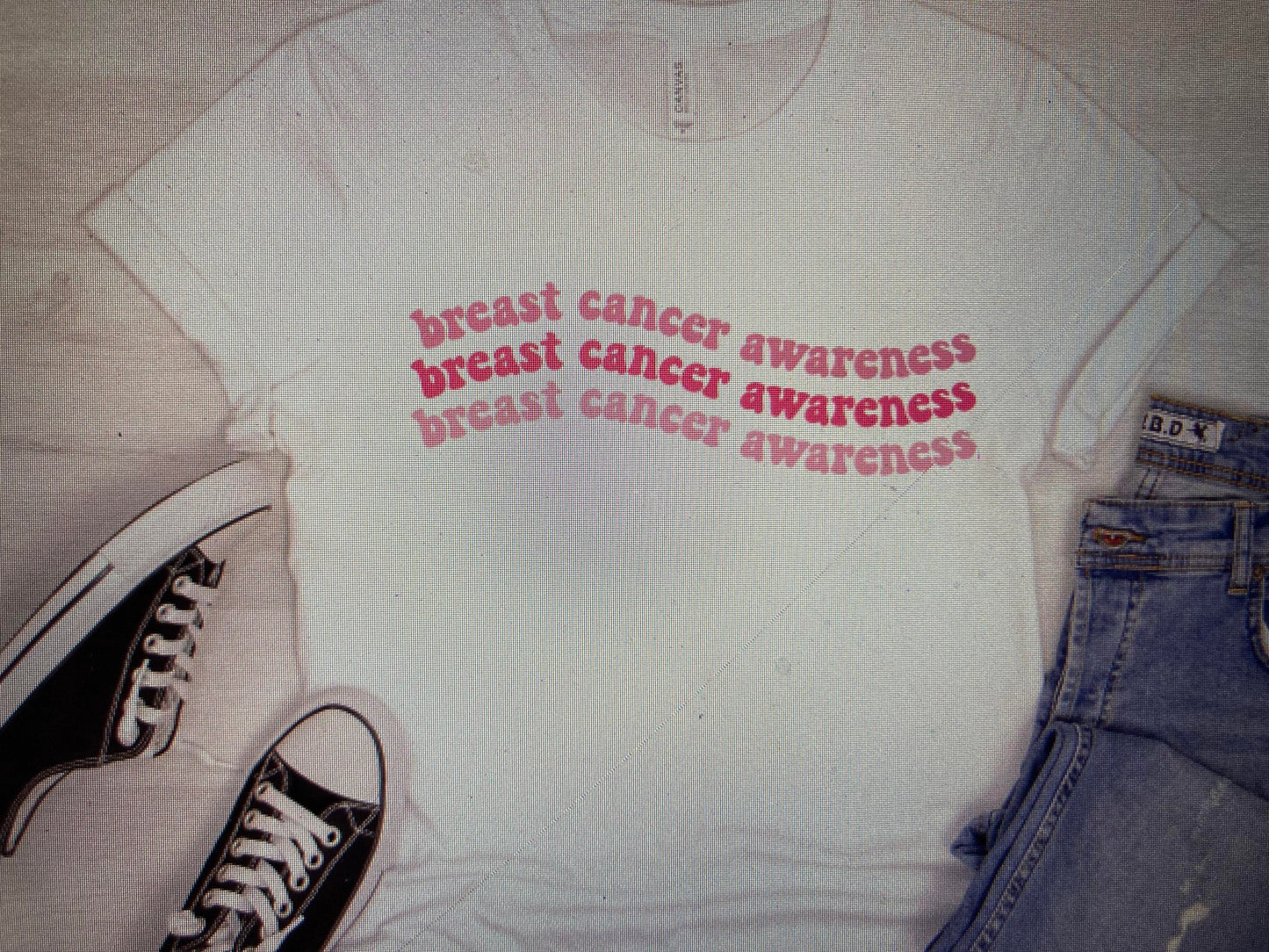 Breast Cancer Awareness Hobo DTF Transfer