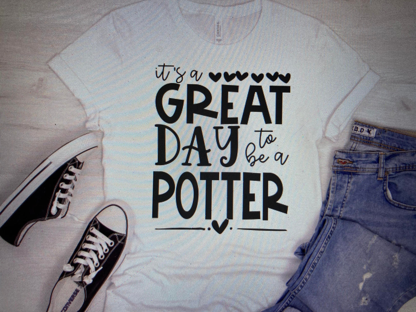 Mascot Its a great day to be a Potter DTF Transfer