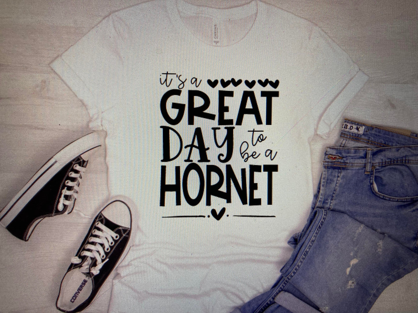 Mascot Its a great day to be a Hornet DTF Transfer