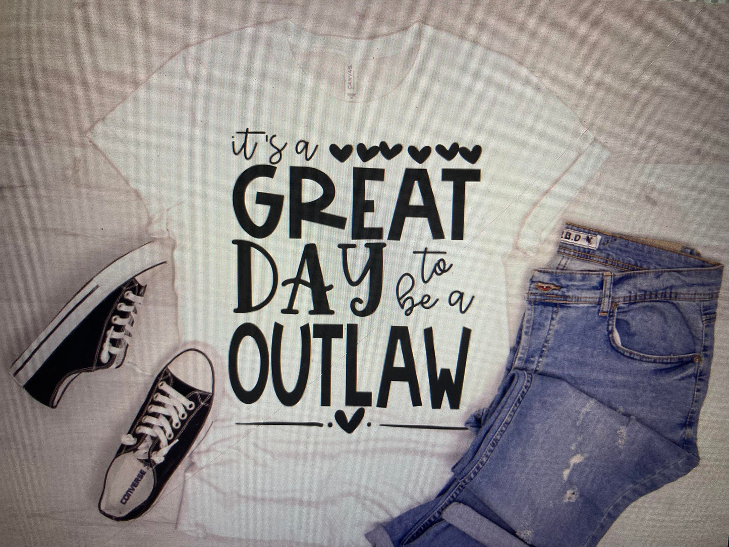 Mascot Its a great day to be a Outlaw DTF Transfer