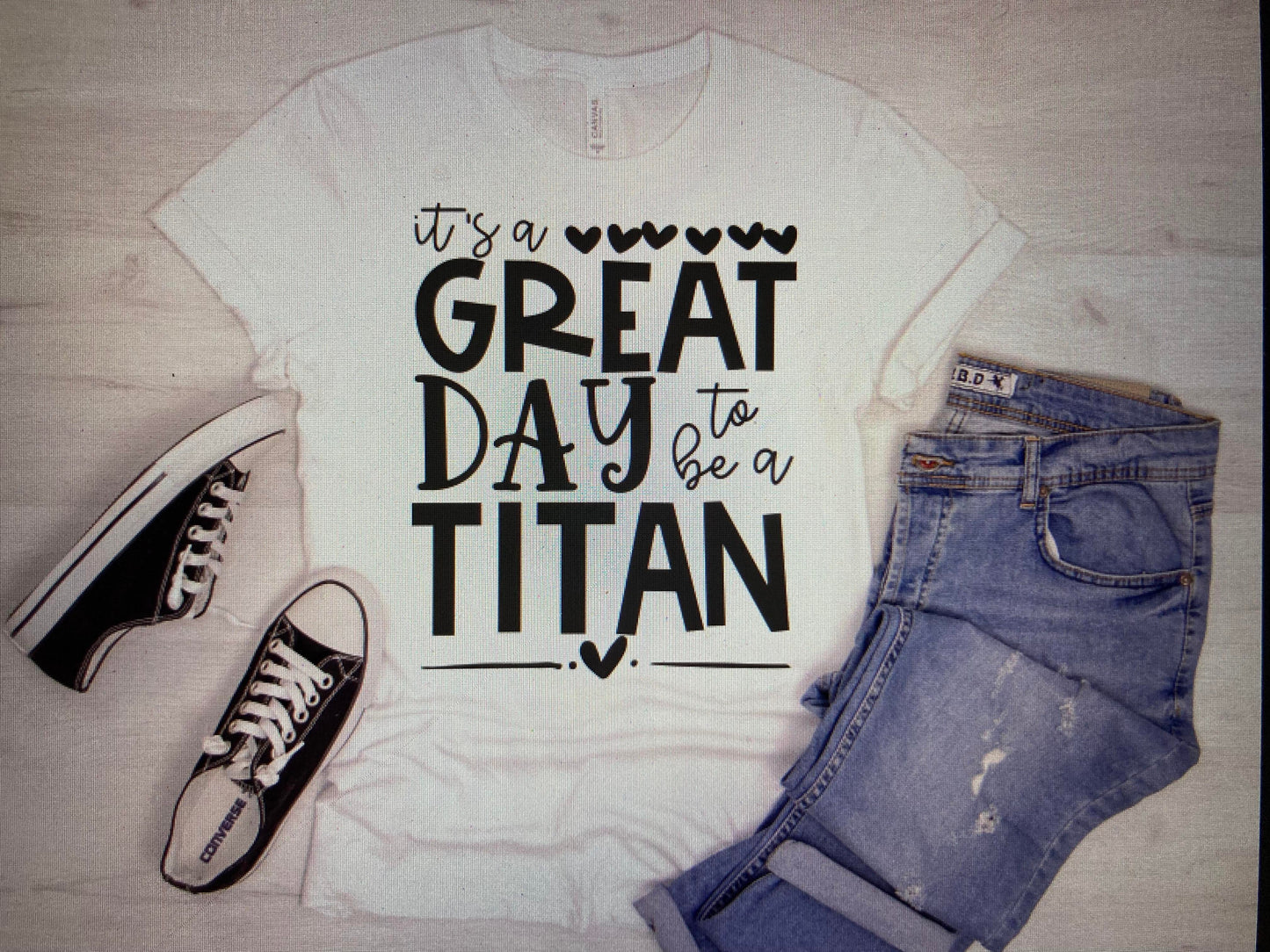 Mascot Its a great day to be a Titan DTF Transfer