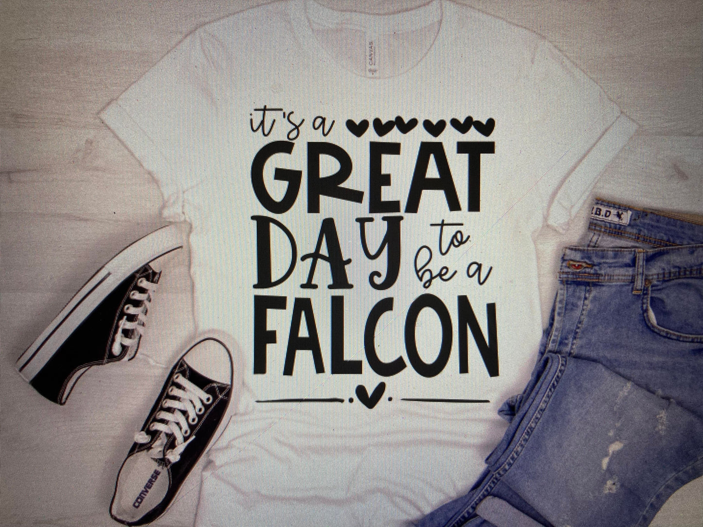 Mascot Its a great day to be a Falcon DTF Transfer