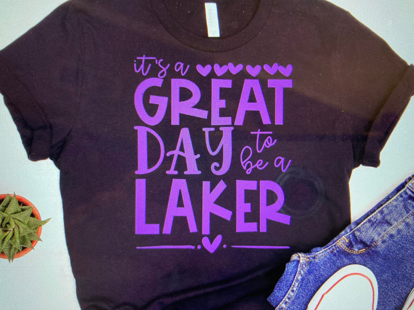 Mascot Its a great day to be a Laker DTF Transfer