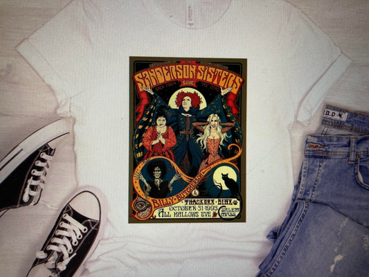 Halloween Hocus Pocus Sanderson Sisters DTF Transfer