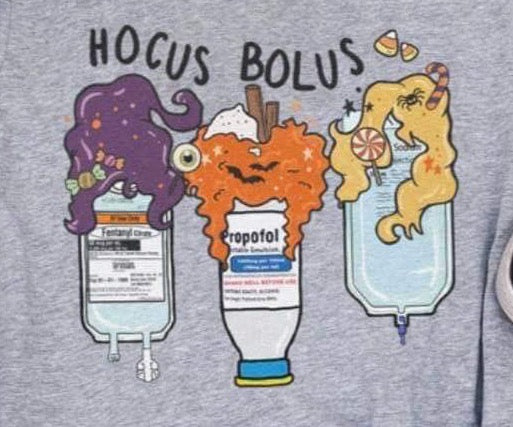 Halloween Hocus Bolus DTF Transfer