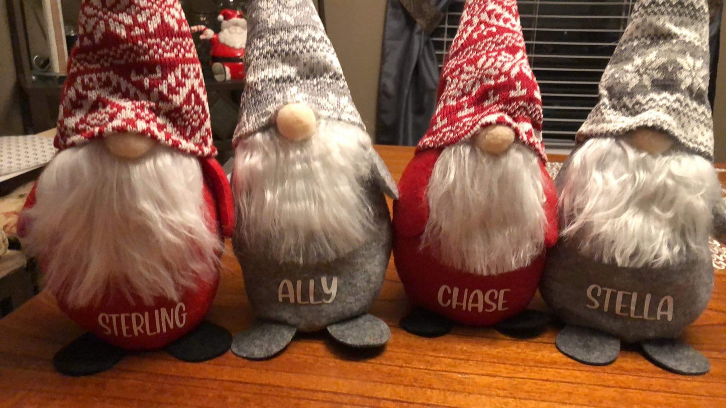 Christmas Gnomes plush