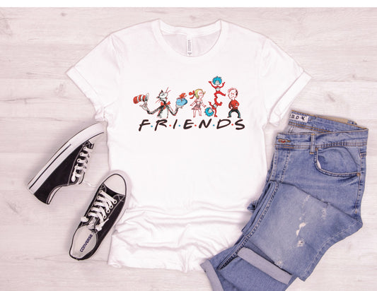 Dr Seuss Friends DTF TRANSFER