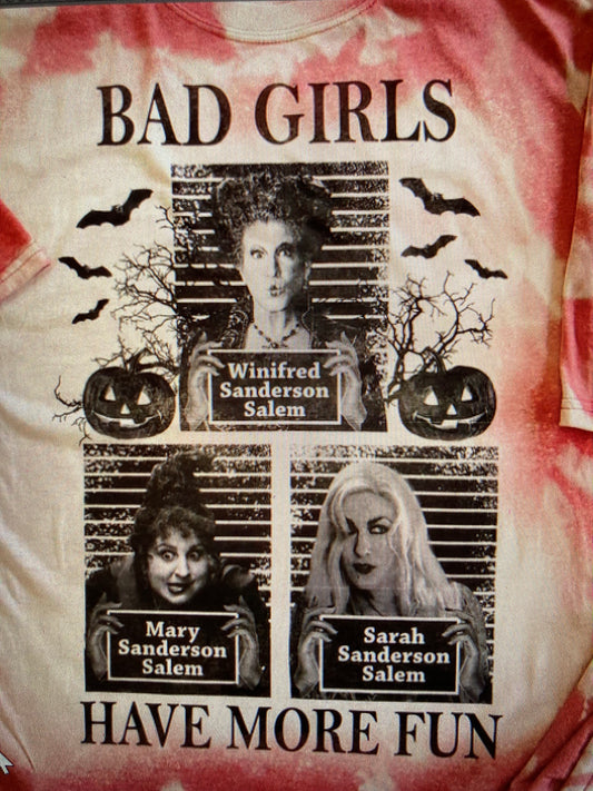 Halloween Bad girls have more fun DTF Transfer