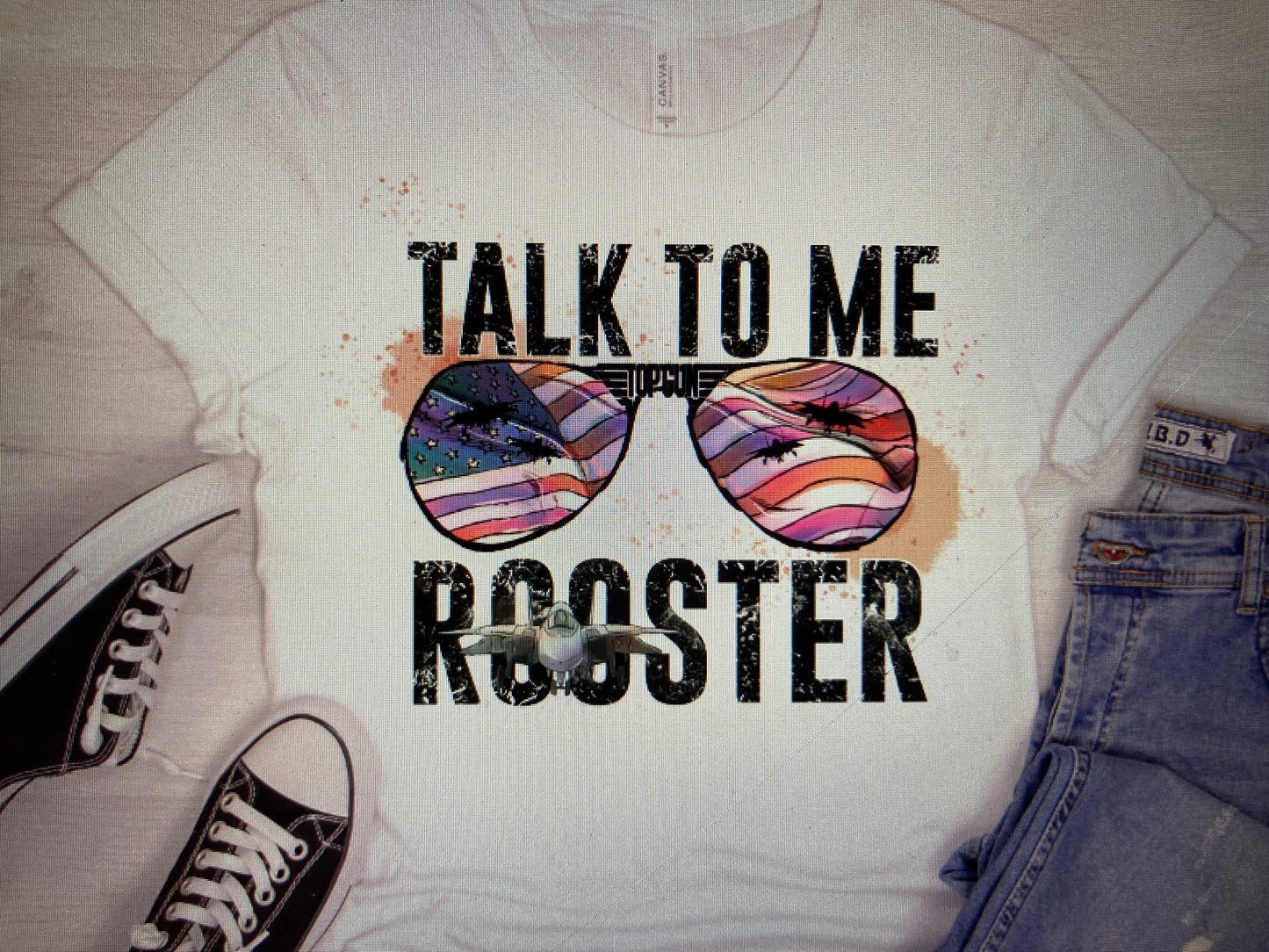 Top G Talk to me Rooster DTF Transfer