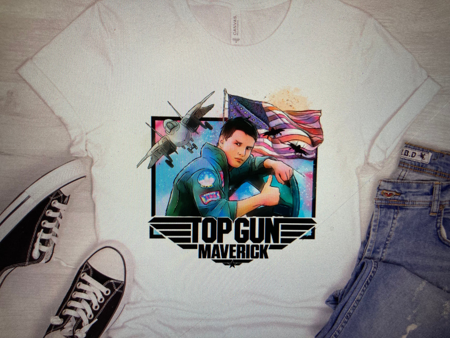 Top G Maverick DTF Transfer