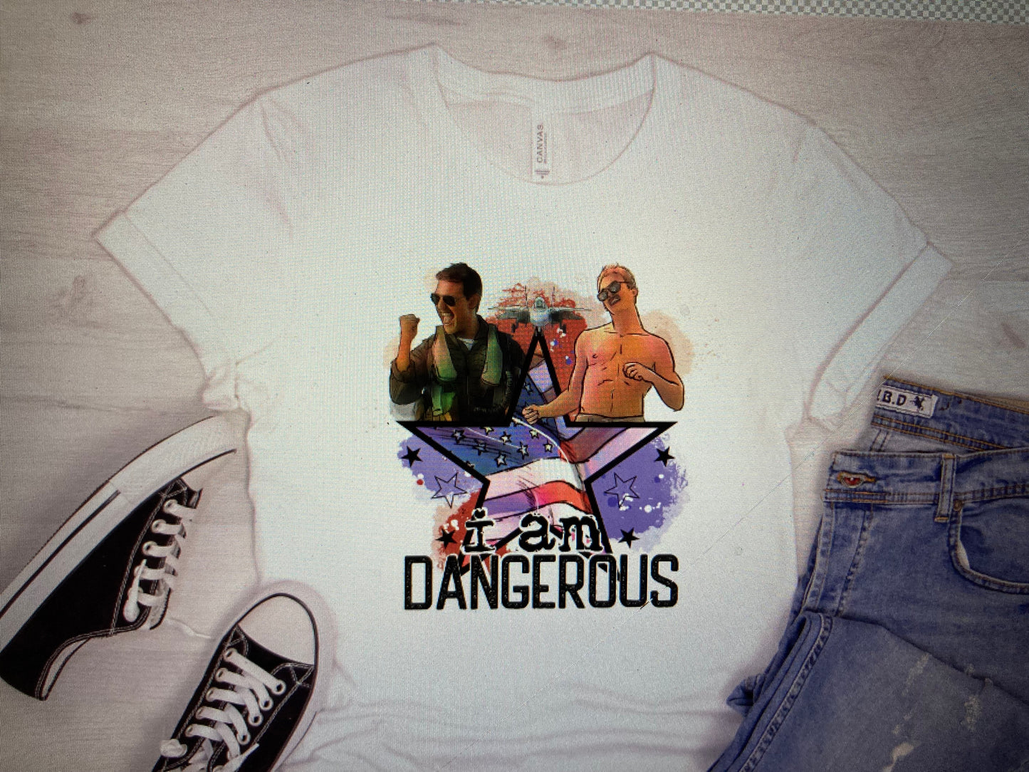 Top G I am Dangerous DTF Transfer