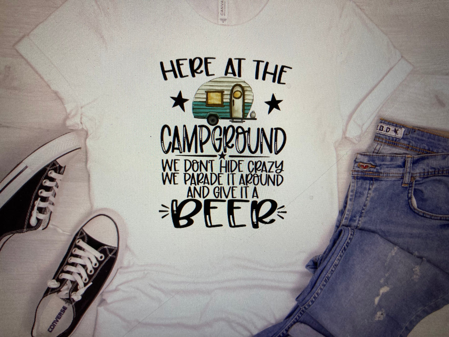 Here at the campground DTF Transfer