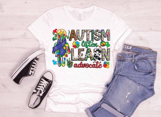AUTISM Listen and Advocate DTF Transfer