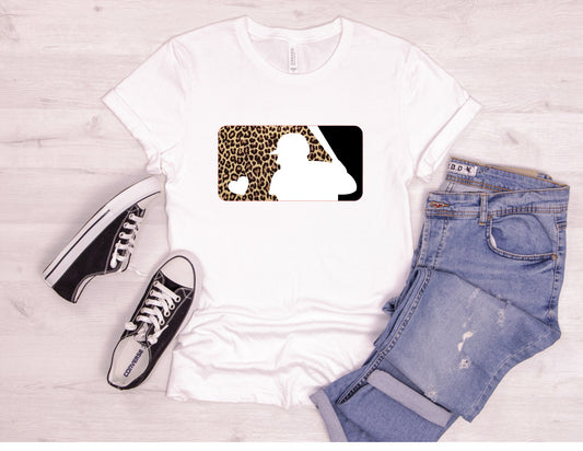 Baseball Leopard DTF Transfer