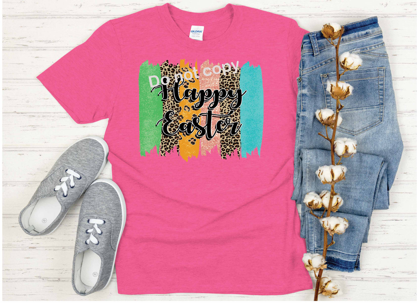 Easter Brush design DTF Transfer