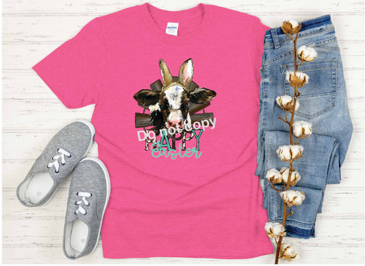 Easter Cow DTF Transfer