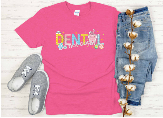 Easter Dental DTF Transfer