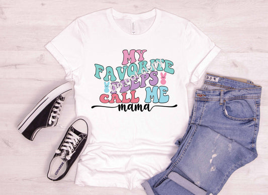 Easter My favorite peeps call me mama DTF Transfer