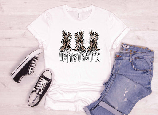 Hoppy Easter with bunnies DTF Transfer