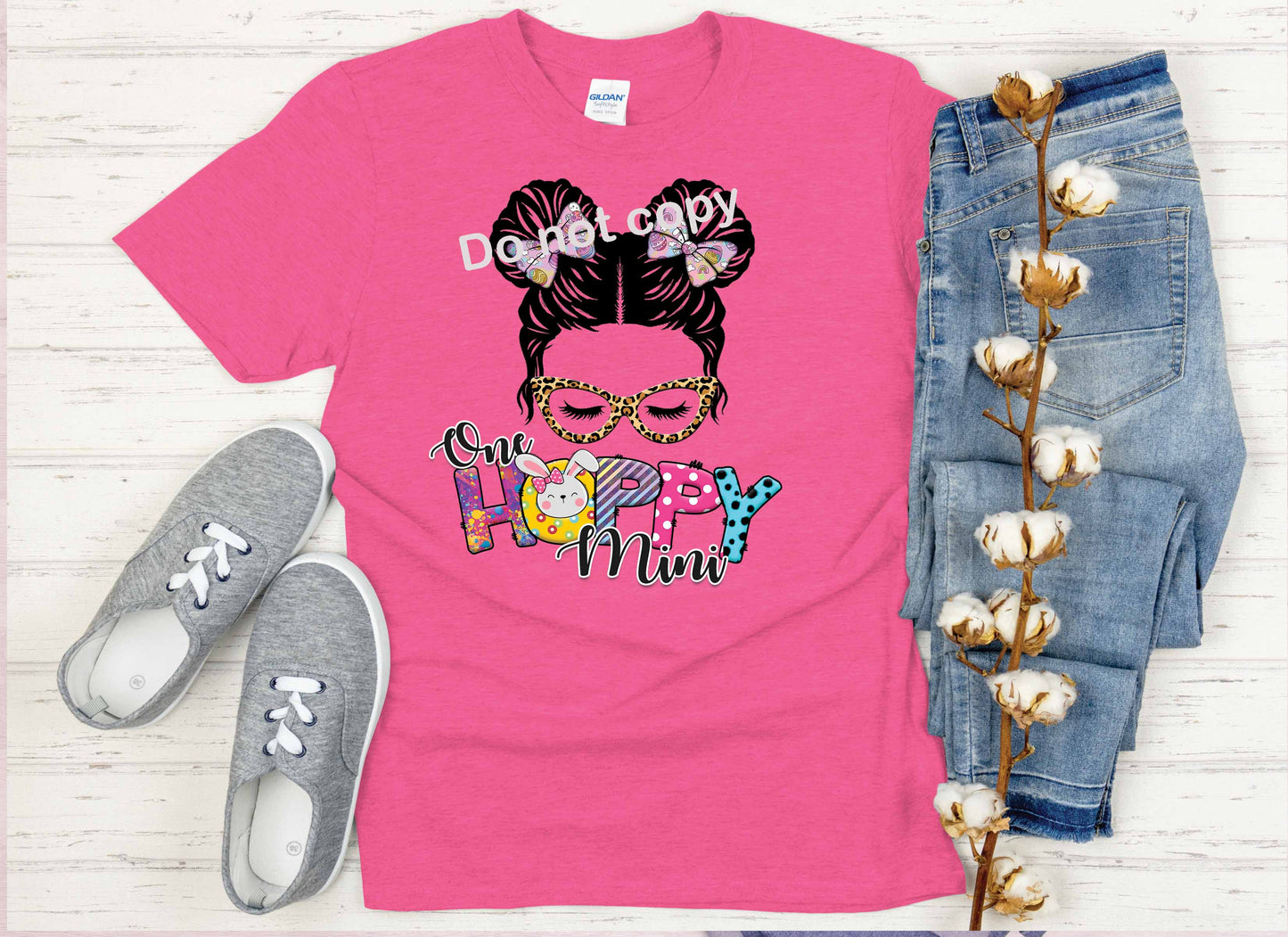 Easter One Hoppy MINI DTF Transfer