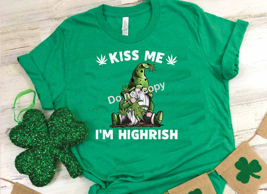 St Patricks Kiss me im Irish DTF TRANSFER