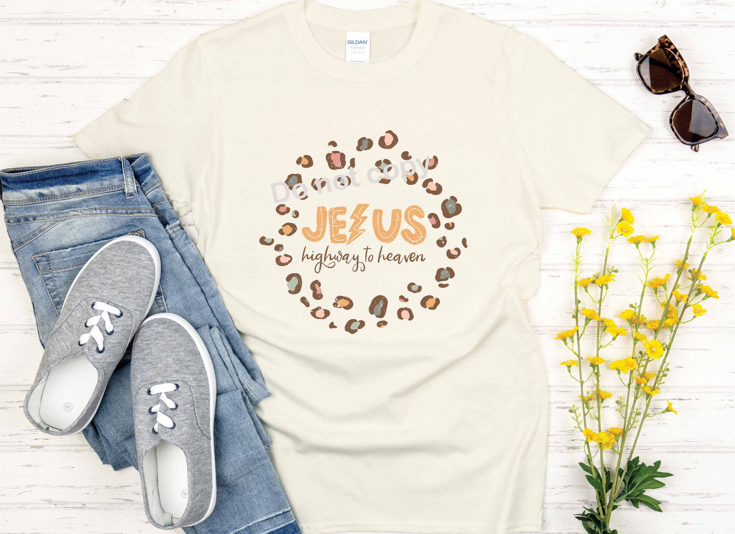 Highway to Jesus hobo DTF TRANSFER